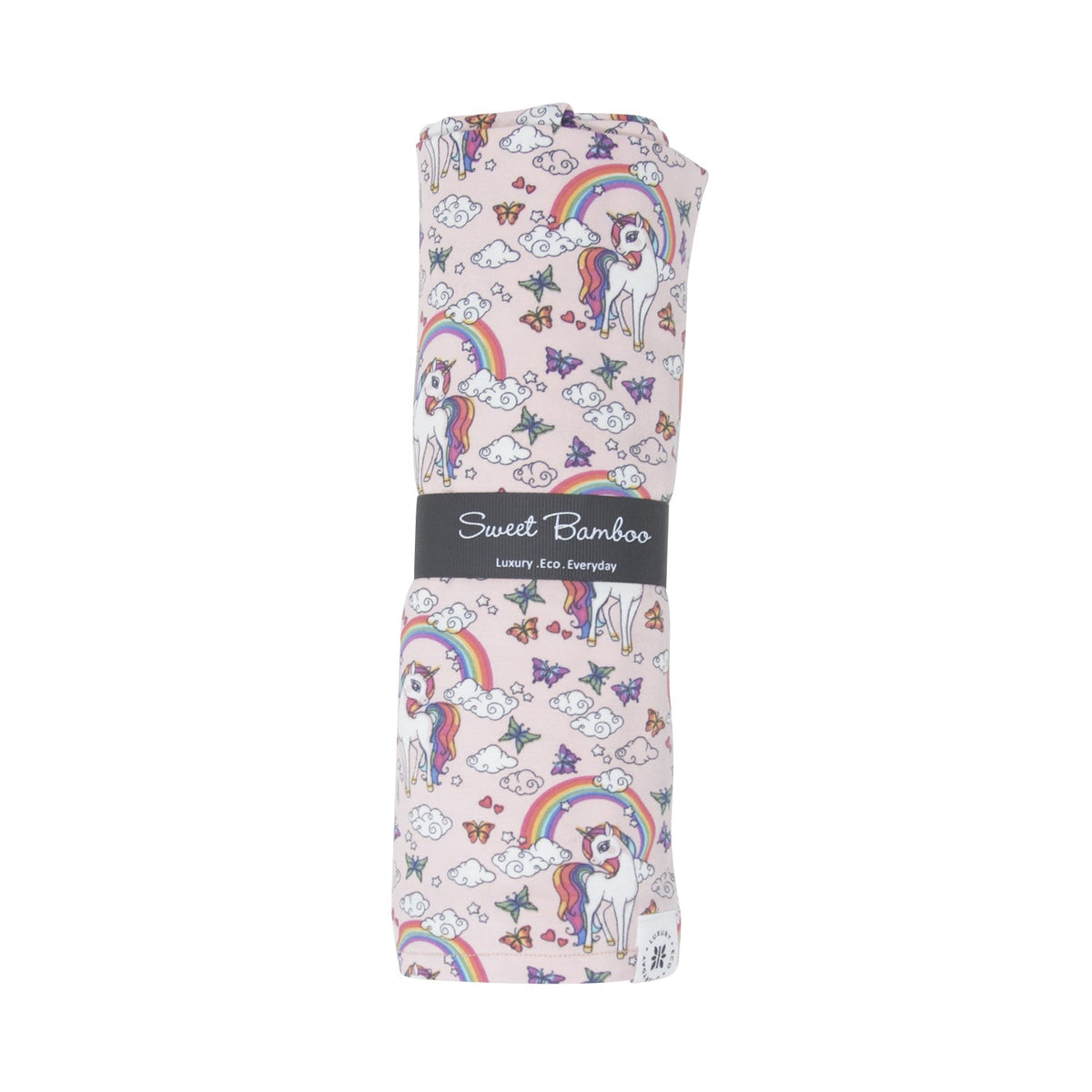 Rainbow Bright Swaddle - Sweet Wrap for Baby Girls