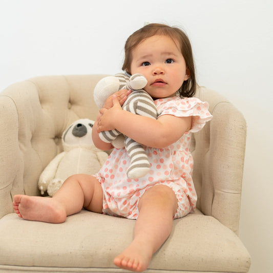Polka Dot Pink Ruffle Romper - Adorable Baby Girl Style