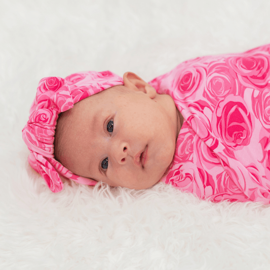 This Must Be Love Swaddle - Sweet Wrap for Baby Girls